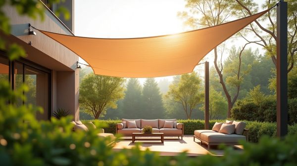 Transform your outdoor space with versatile shade sails