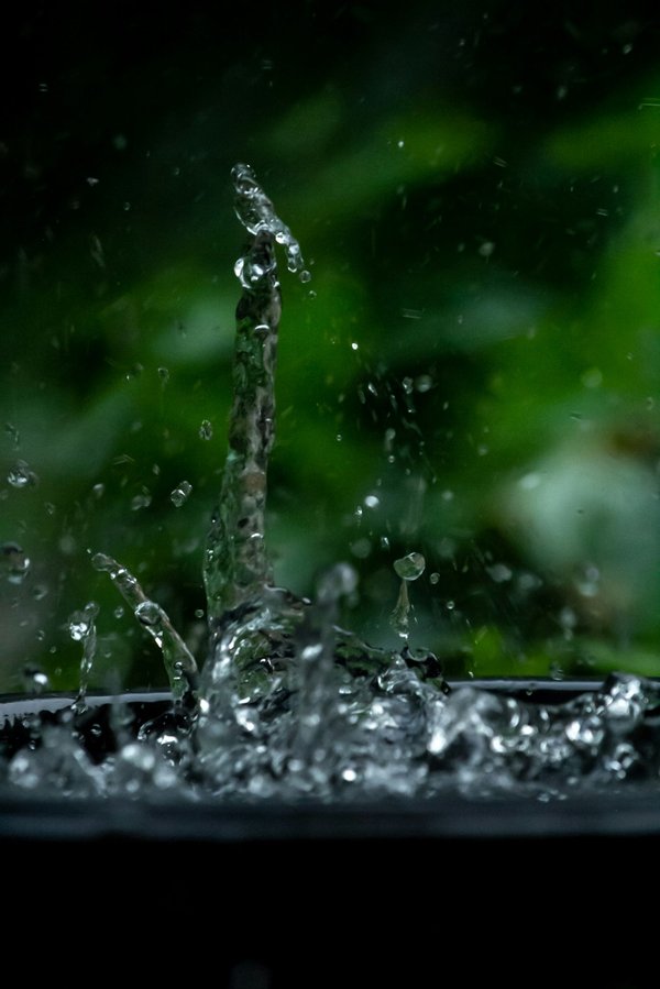 How can you implement a rainwater harvesting system for your UK home swimming pool?